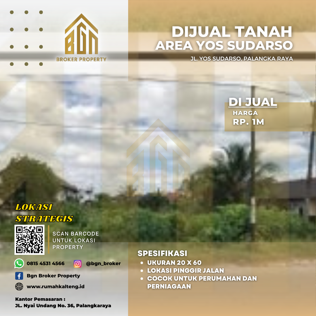 DIJUAL TANAH PALANGKA RAYA