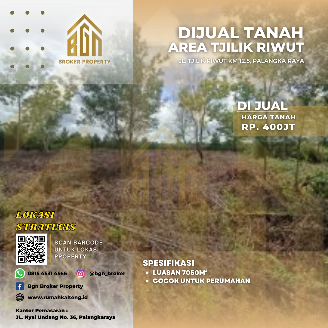 DIJUAL TANAH PALANGKA RAYA