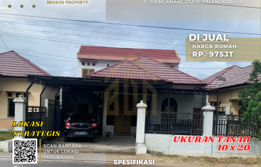 DIJUAL RUMAH PRIBADI PALANGKARAYA